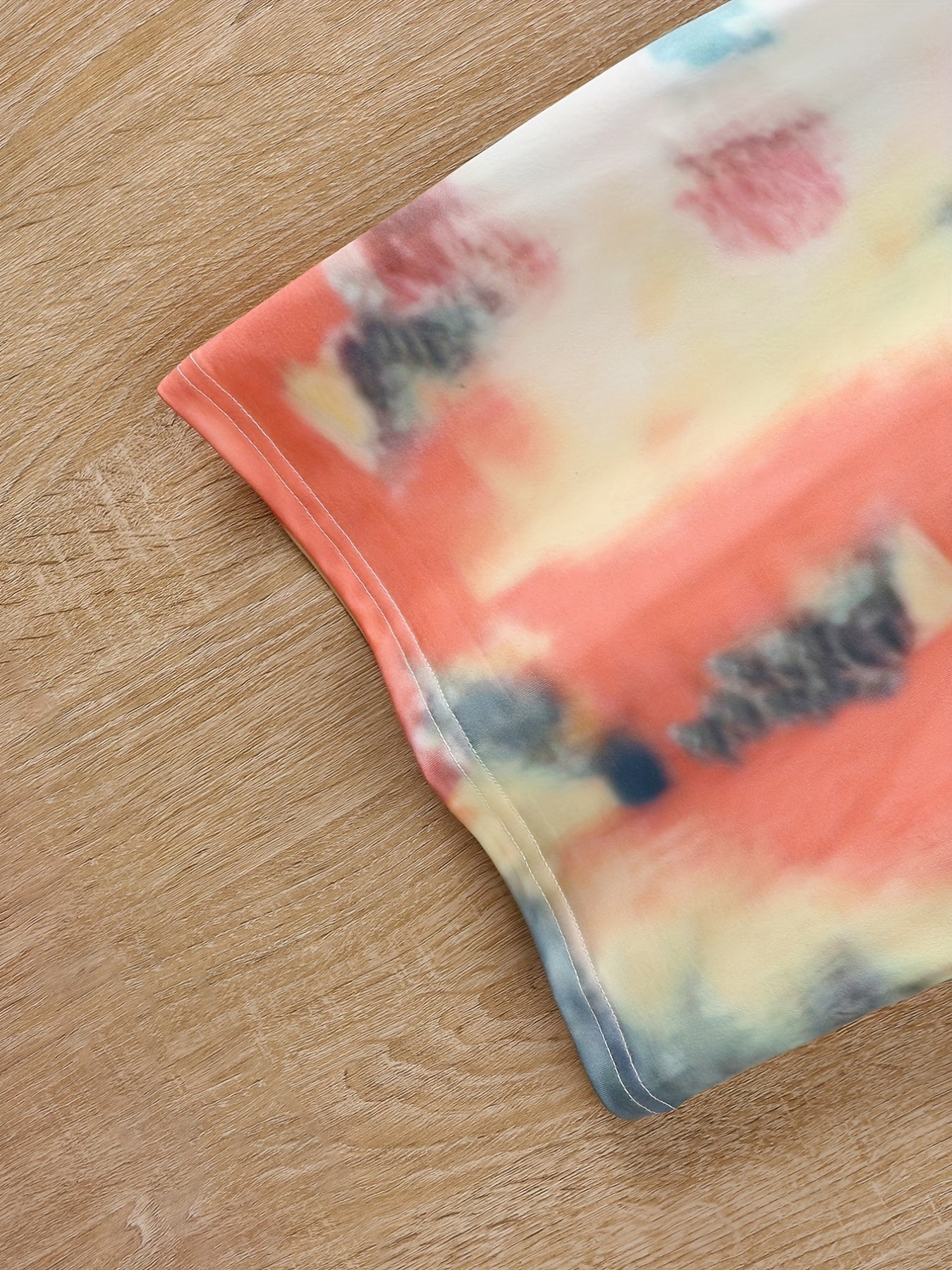 Toddler Boys Tie Dye T Shirts & Shorts Set Kids Summer Clothes