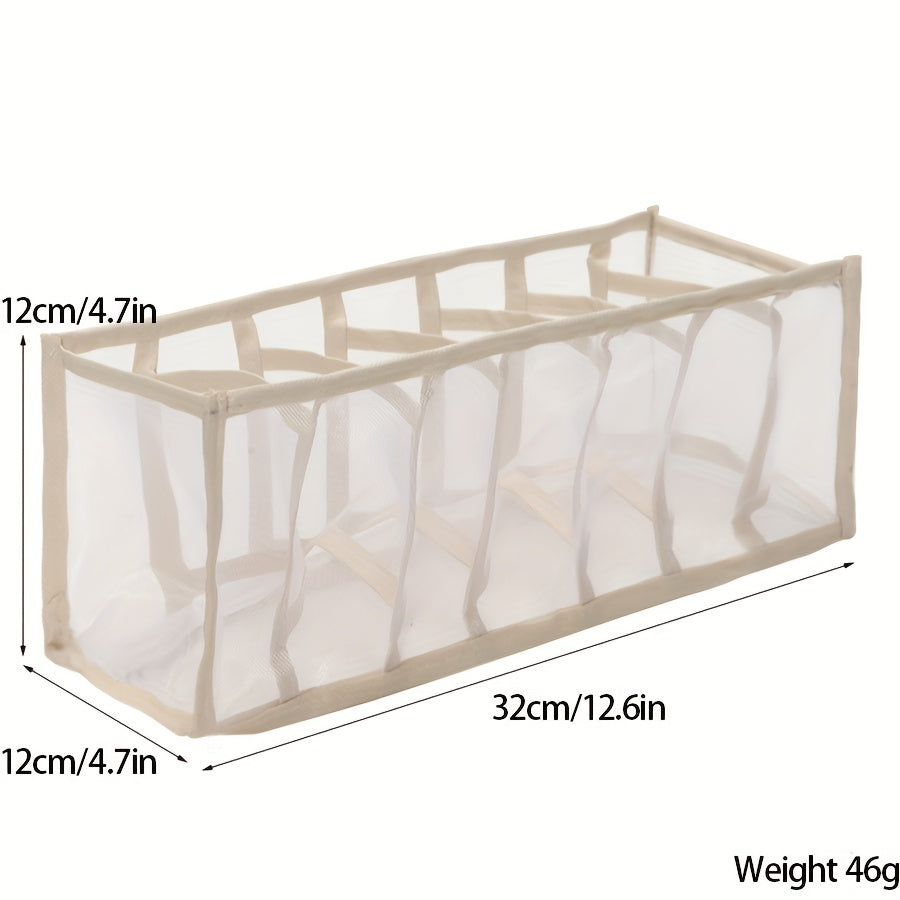 Clear Wardrobe Clothes Organizer Dacron Clothes Separation Storage Bag