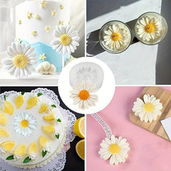 Resin Flower Molds Daisy Candle Fondant Silicone Mold