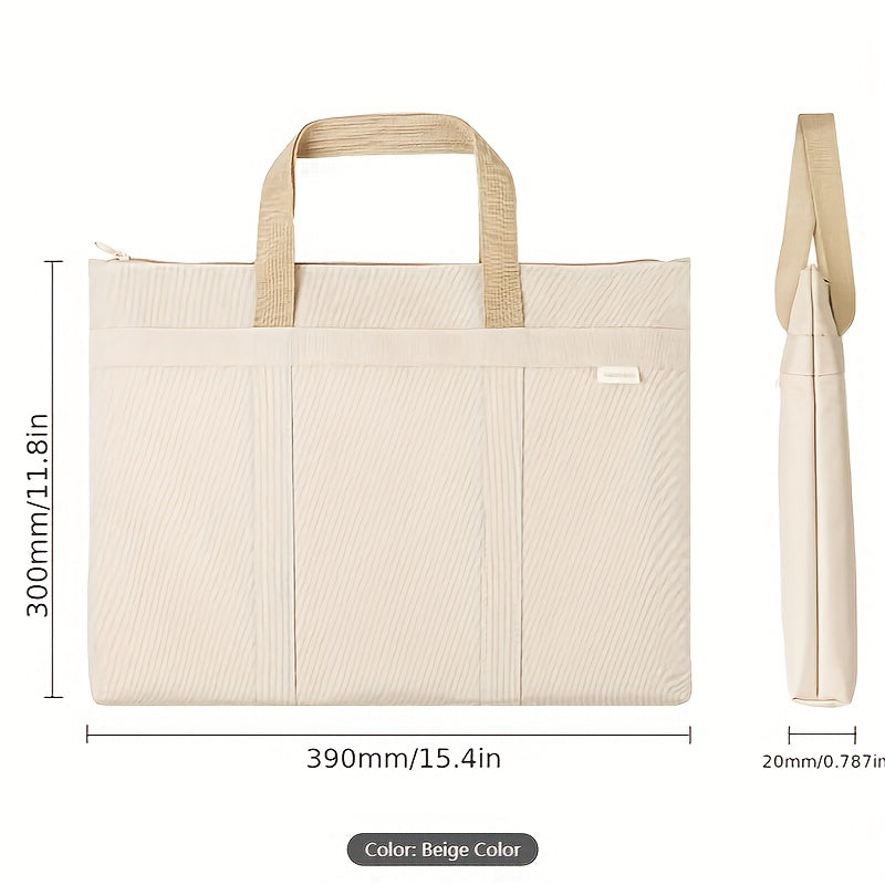 Water Repellent Laptop Shoulder Bag Briefcase