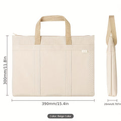 Water Repellent Laptop Shoulder Bag Briefcase