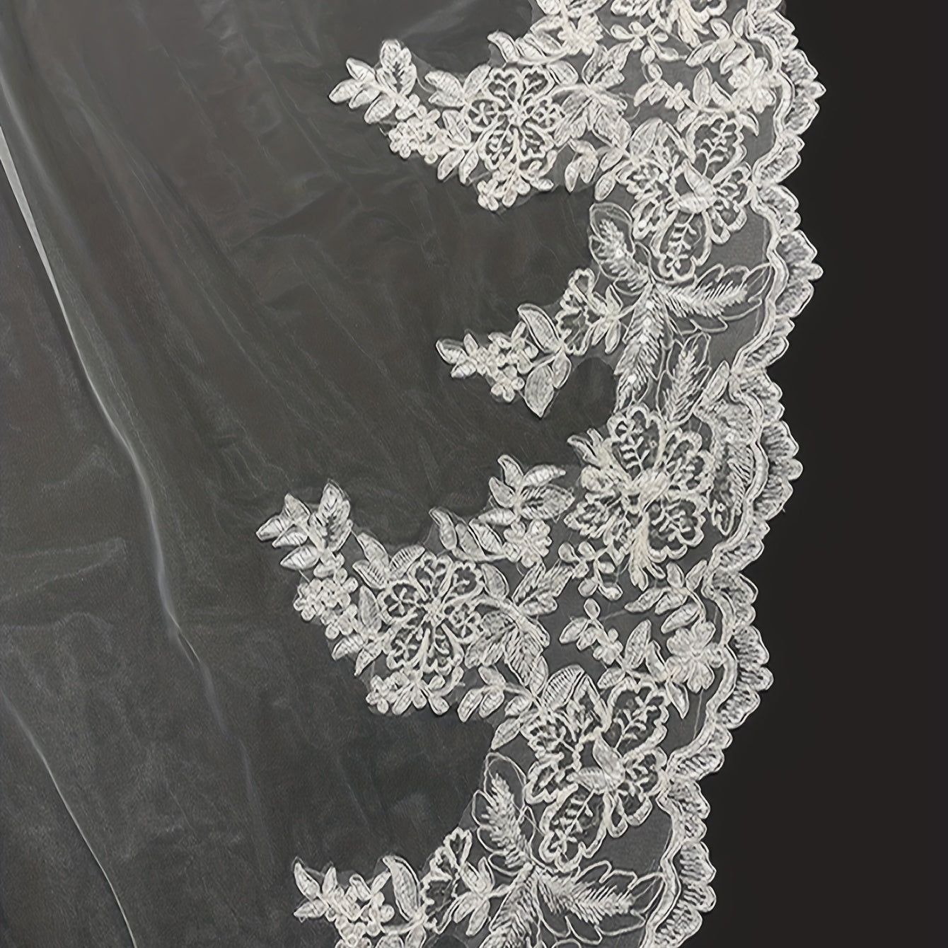 Baroque Wedding Veil Cathedral Long Veil