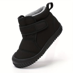 Girl's Warm Snow Boots Cozy Fleece Lined Non-slip Ankle Boots