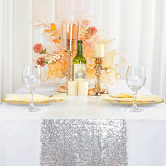 Polyester Sequin Table Runner Thanksgiving Christmas Wedding Decor