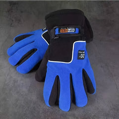 Cycling Ski Gloves Winter Warm Windproof Thickened Gloves