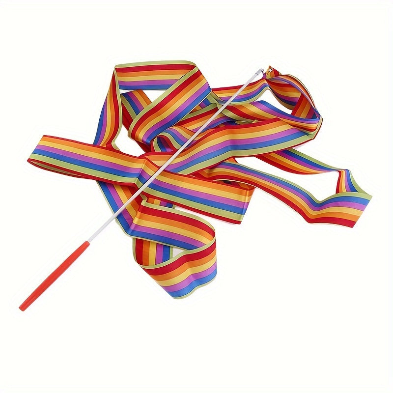 Rainbow Dance Ribbon Rhythmic Gymnastics 13 12Ft