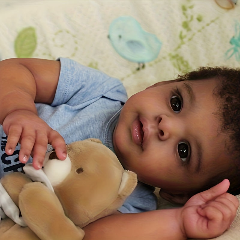24 Inch Toddler Baby Doll Kits Reborn Doll Soft Unfinished Doll Parts