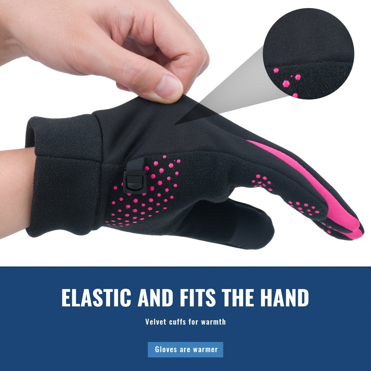 Winter Stay Warm Gloves Windproof Waterproof Touch Screen Gloves