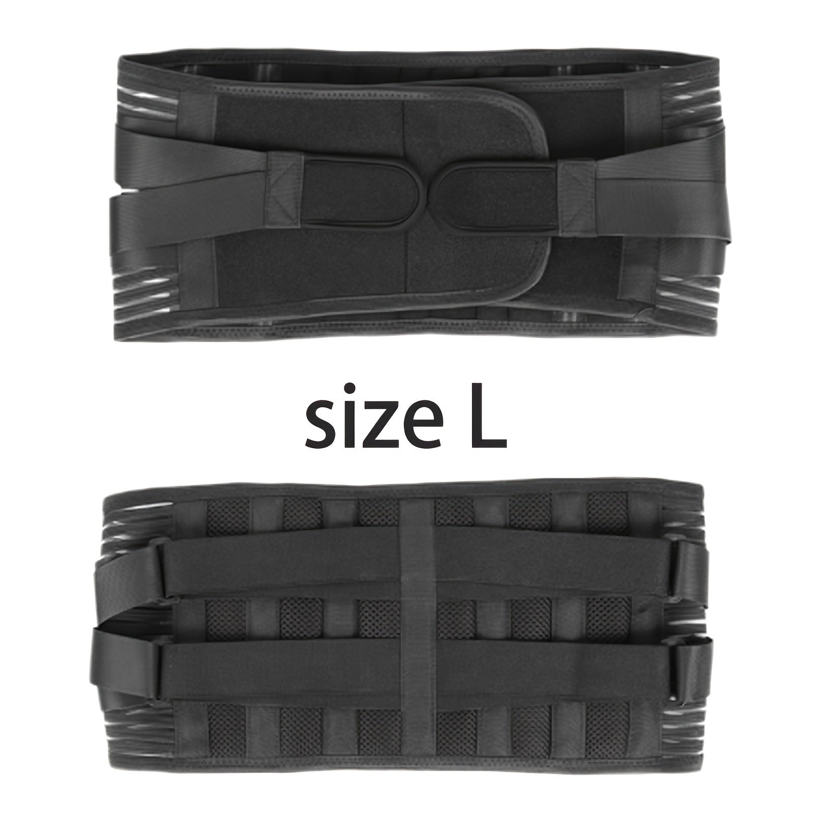 Mesh Waist Support Belt Steel Plate for Fitness Sports