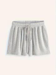 2 Pack Plus Size Sports Shorts Women's Plus Solid Tie Elastic Waist Medium Stret