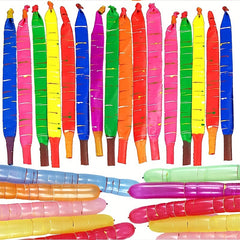 Rocket Balloon Strip Latex Balloon Flying Balloon Decoration