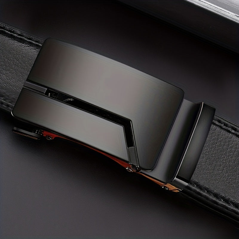 Men's Automatic Buckle Business Belt