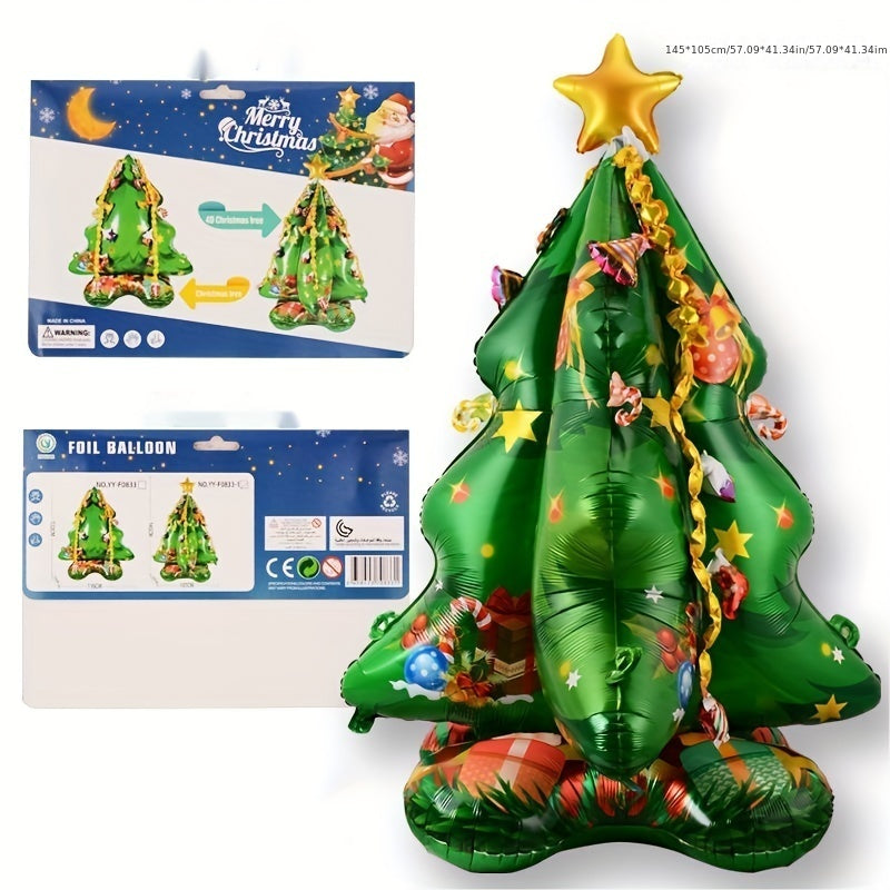 Christmas Tree Balloons Large Size 4D Foil Balloons Xmas Party Decorations