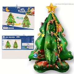 Christmas Tree Balloons Large Size 4D Foil Balloons Xmas Party Decorations