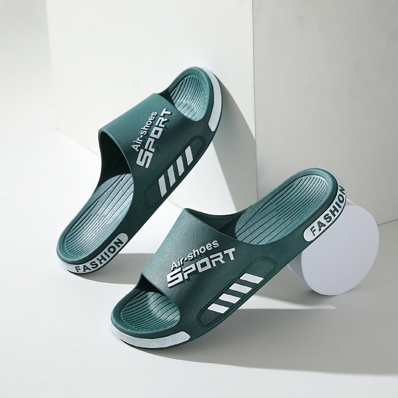 Quick Drying Non Slip Slide Slippers Summer PVC House Shoes Indoor Outdoor