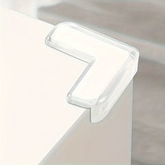 2pcs Transparent Soft Corner Safety Cover for Furniture Protection