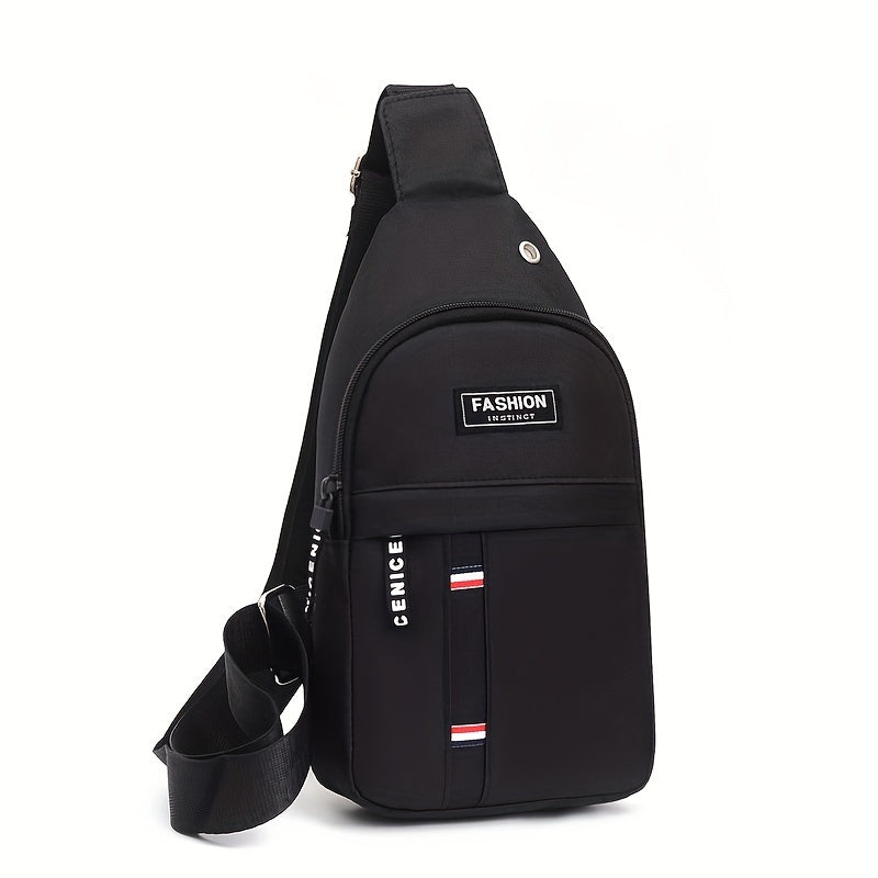 Large Capacity Outdoor Travel Messenger Bag Lightweight Chest Bag