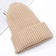 Universal Knitted Line Hat for Autumn & Winter