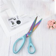Titanium Office Scissors Craft Scissors Sharp Blades Sewing Scissors