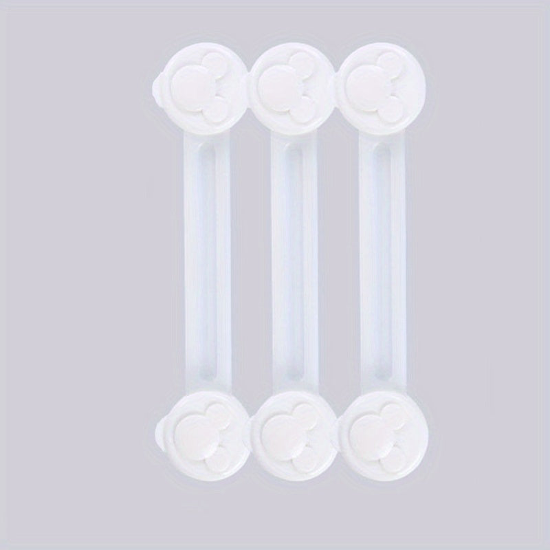 3pcs Baby Safety Locks Drawer Locks Multifunctional Baby Protection Locks