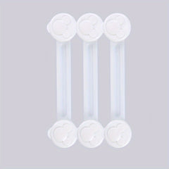 3pcs Baby Safety Locks Drawer Locks Multifunctional Baby Protection Locks