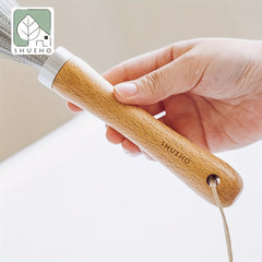 SHUEHO Stainless Steel Pot Brush Long Handle Cleaner