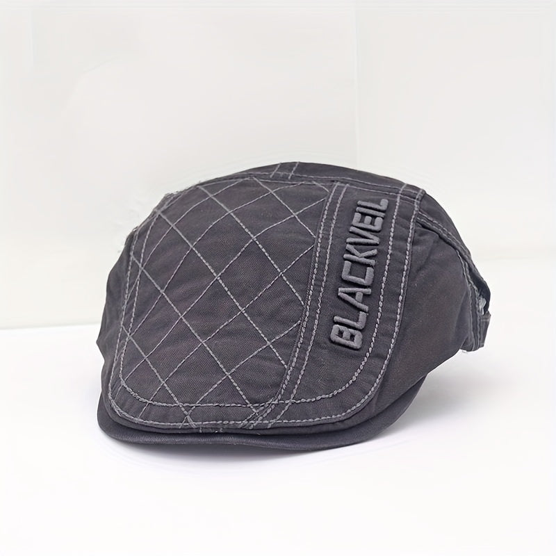 Men's Spring And Autumn Casual Cotton Mesh Beret Sunscreen Cap