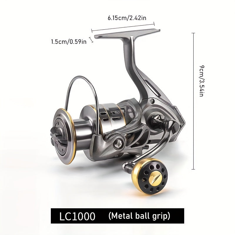 1pc Fishing Spinning Reel Large Line Spool Rock Fishing Reel Outdoor Tackle