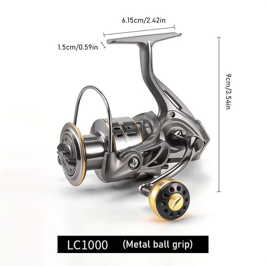 1pc Fishing Spinning Reel Large Line Spool Rock Fishing Reel Outdoor Tackle