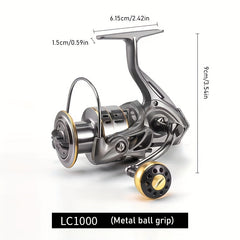 1pc Fishing Spinning Reel Large Line Spool Rock Fishing Reel Outdoor Tackle