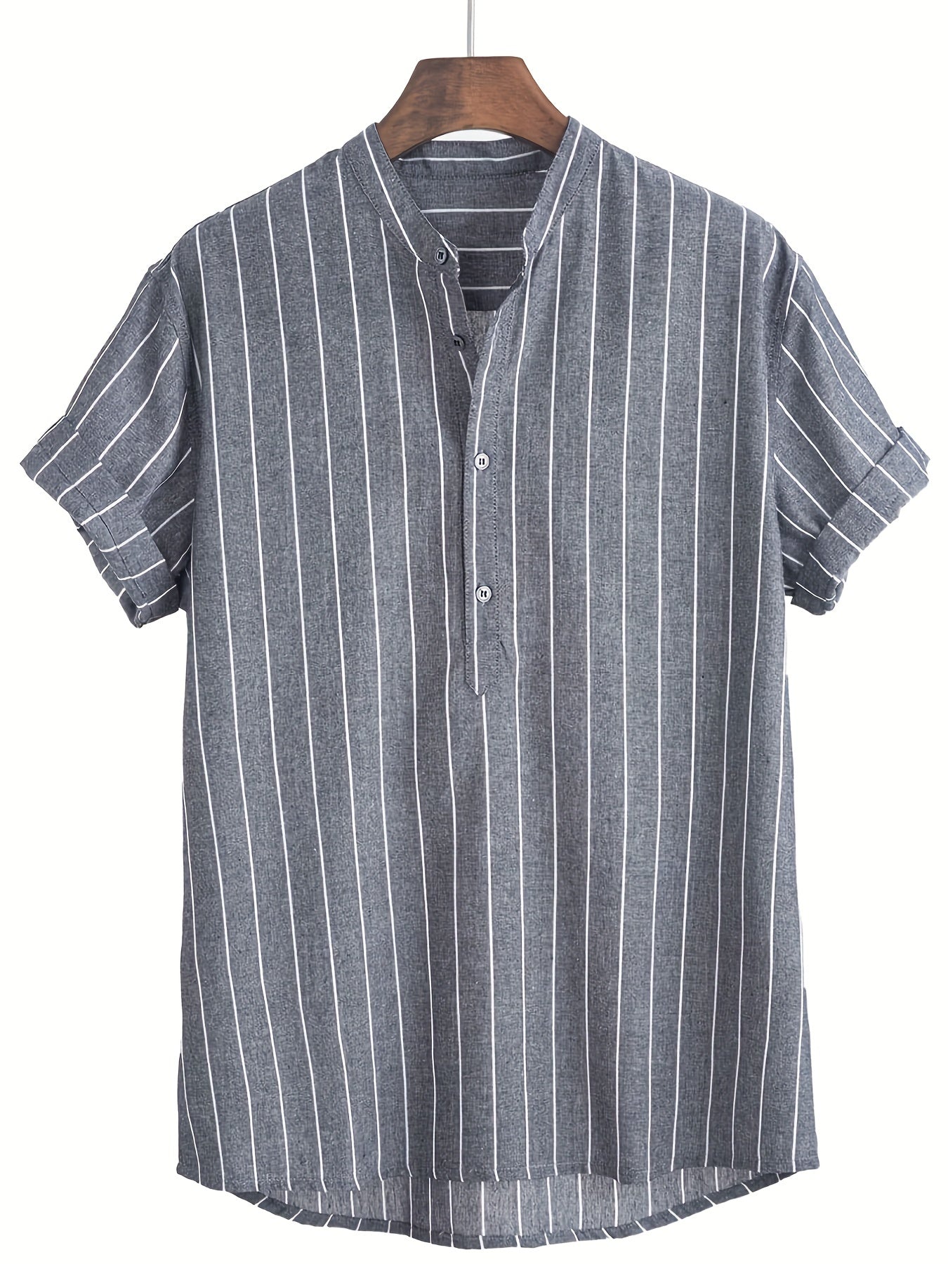Men's Casual Button-Down Shirt