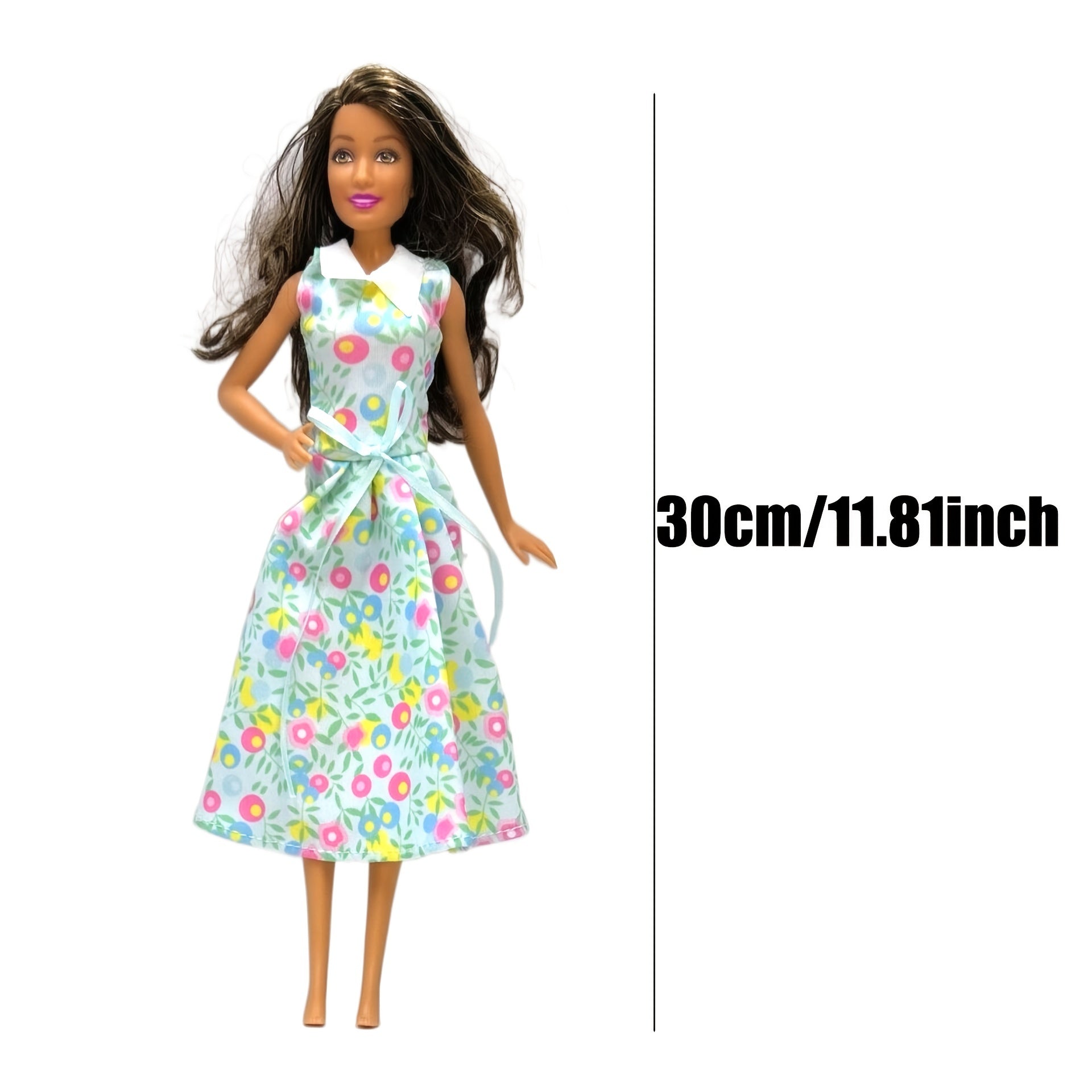 Princess Doll Dress Up Costume Clothes for Girls Birthday