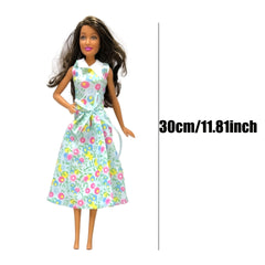 Princess Doll Dress Up Costume Clothes for Girls Birthday