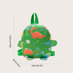 Kids Dinosaur Backpack for Boys and Girls, Cartoon Design Toddler Schoolbag