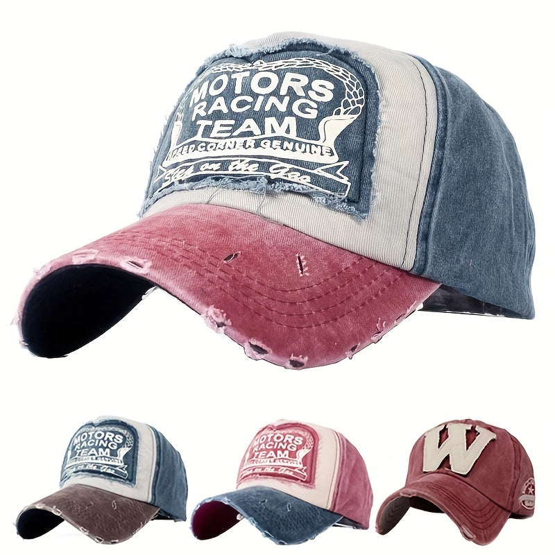 Vintage Baseball Cap Distressed Washed Dad Hat