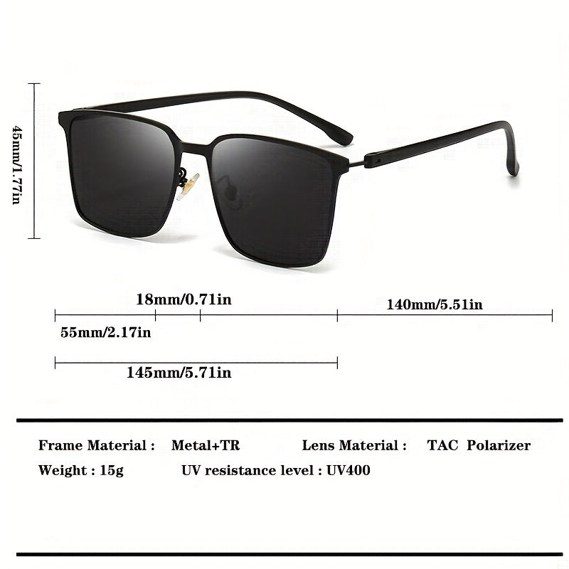 Men's Polarized Sunglasses Ultralight UV Protection Driving Cycling