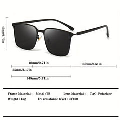 Men's Polarized Sunglasses Ultralight UV Protection Driving Cycling