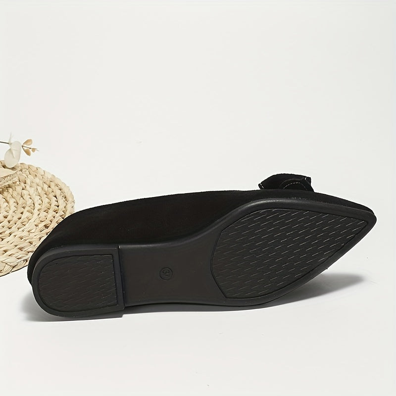 Women's Bowknot Ballet Flats Soft Sole Slip On Shoes
