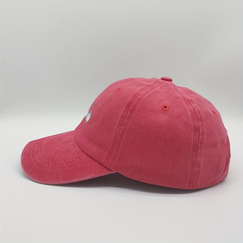 Lalala Pattern Retro Baseball Cap Men's Casual Hat