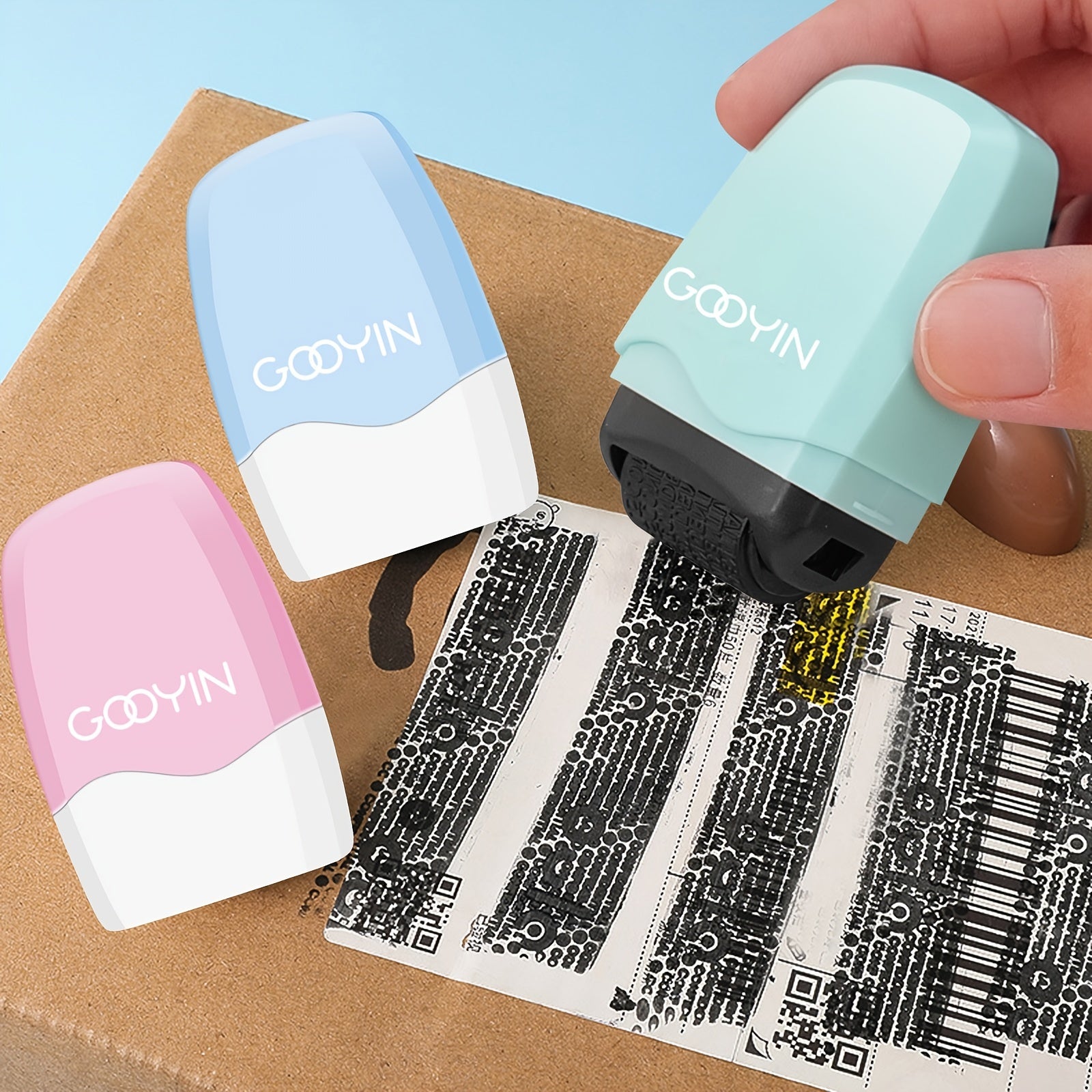Privacy Protection Roller Stamp