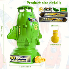 Kids Sprinkler Toy with Adjustable Nozzle Red & Yellow