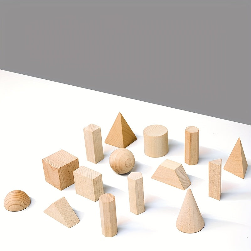 Geometric Shape & 3D Model Toys for Kids