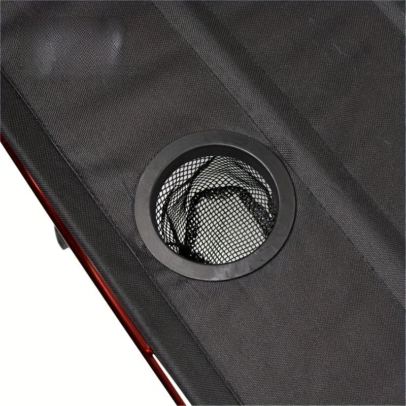 Portable Folding Camping Table with Oxford Cloth Top