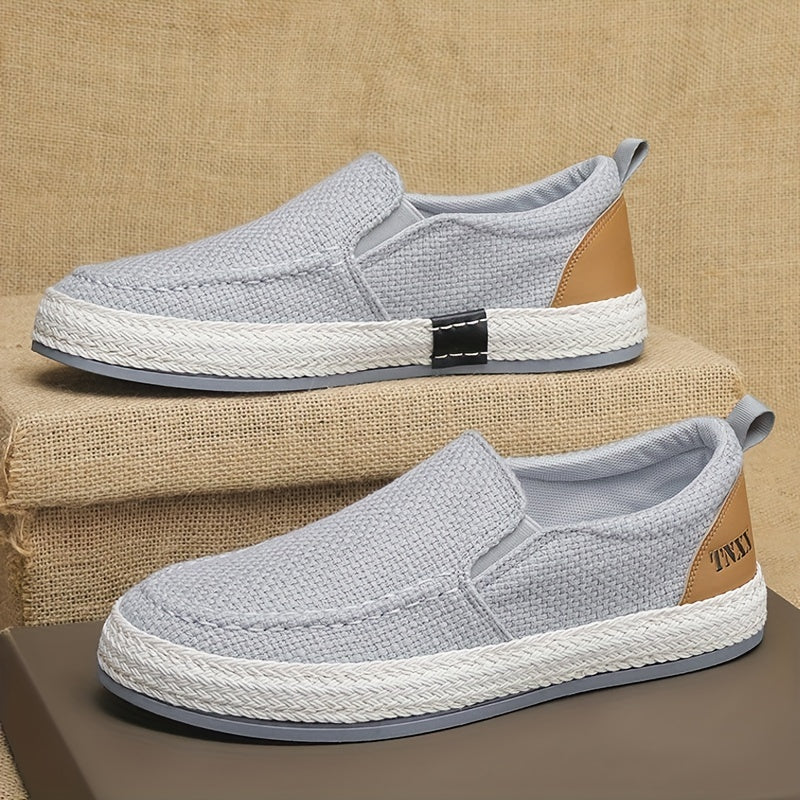 Men's No-Tie Slip-On Loafers with Assorted Colors