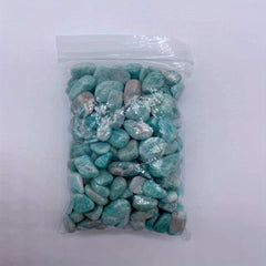50g Natural Tianhe Stone Flakes Quartz Healing Crystals Polished Gravel Stones