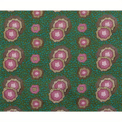5.49M Polyester African Print Cloth Geometric Pattern Double-sided Print