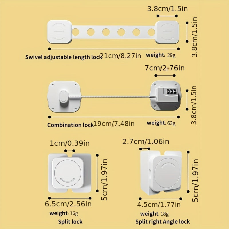 Child Safety Lock for Drawers & Cabinets