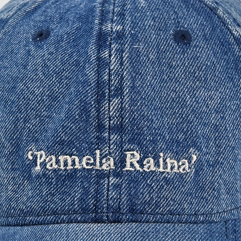 Embroidered Cowboy Hat Retro Curved Brim Cap