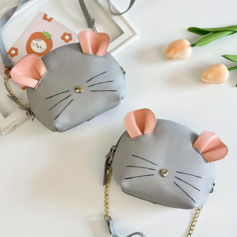 Kids' Cartoon Mouse Shoulder Bag Coin Purse