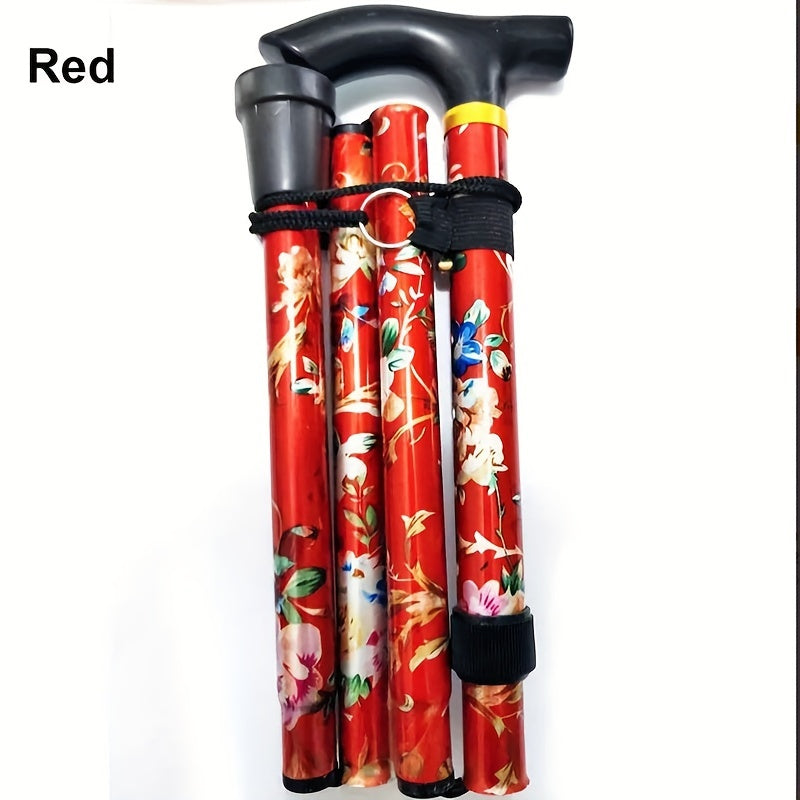 Foldable Lightweight Trekking Pole Hiking Pole With Rubber Tip
